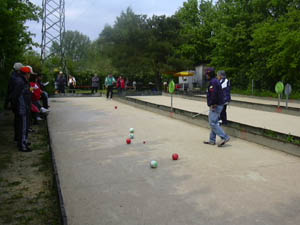 Boccia Training